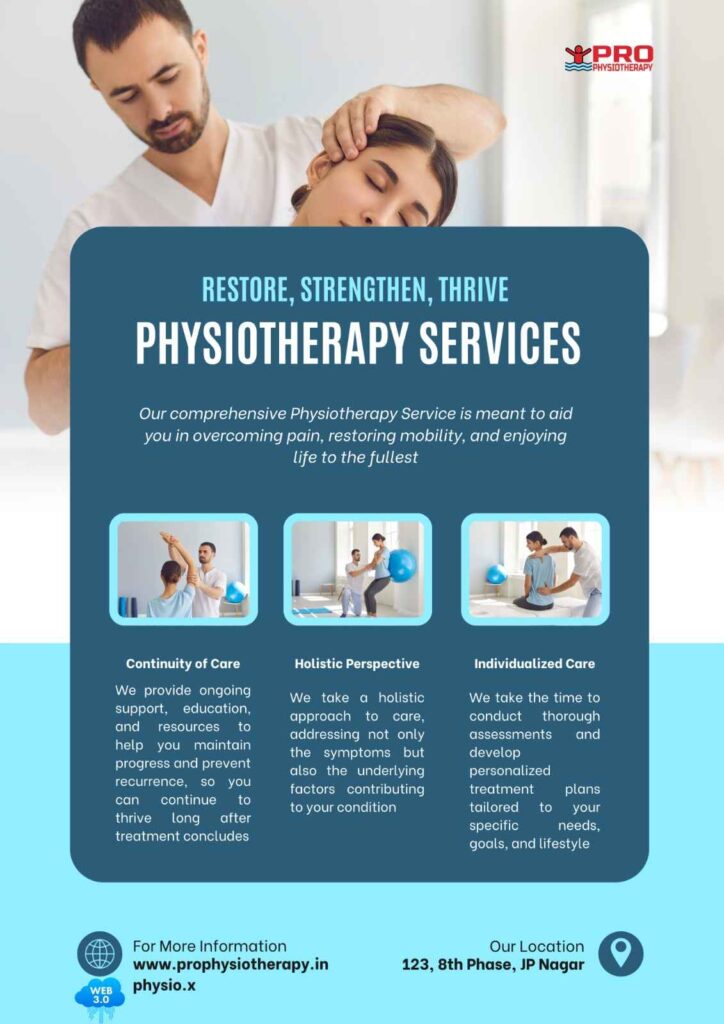 Home physiotherapy in Bangalore by Pro Physiotherapy