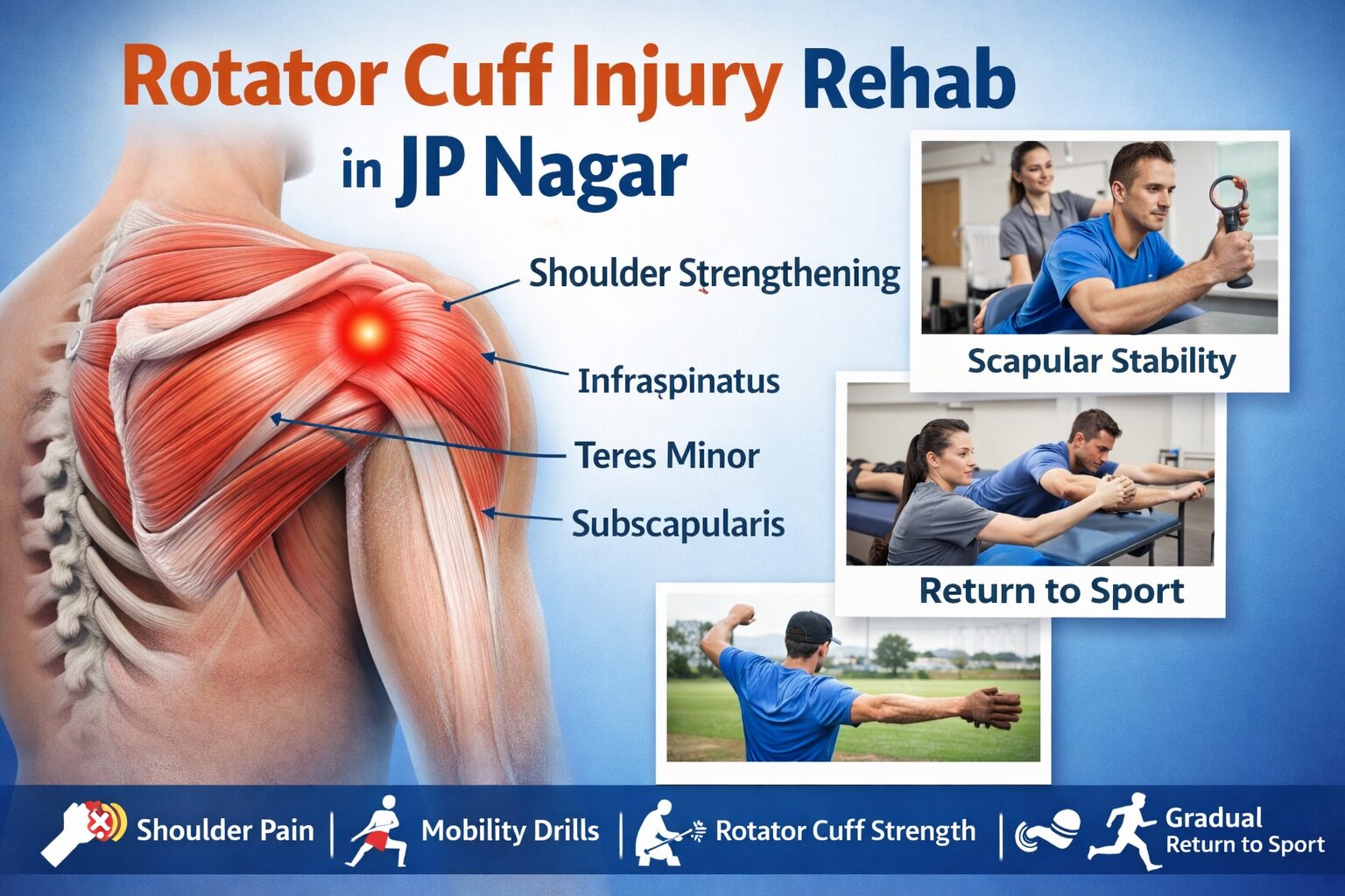 Rotator Cuff Injury Rehab in JP Nagar